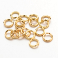 Ringetjes 6MM Goudkleur (100 stuks)