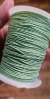 Waxkoord 1MM ( 5meter) mint groen