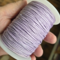 Waxkoord 1MM lila (5 meter)