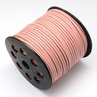 Suede (imi) veter zalmachtig rose
