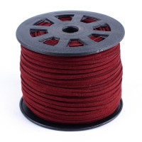 Suede (imi) veter steenrood
