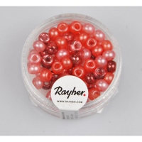 Rocailles 5,5MM  RAYHER (rood)