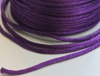 Satijnkoord 2MM paars
