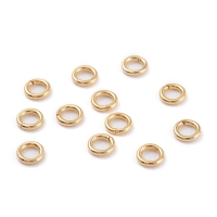 RVS ringetje 5MM goudkleur