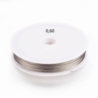 Gecoat staaldraad 0,60MM (40m.)