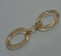 Acryl ovalen ring  (29mm)