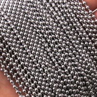 Ball chain ketting 1,5MM (1 meter) metaal