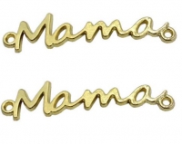 Mama connector goud kleur (37MM)