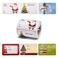 Stickers kado Kerstmis (25 stuks)AA