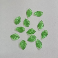 Acryl blaadjes bedel