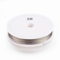 Gecoat staaldraad 0,50MM (35m.)