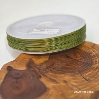 Gecoat staaldraad 0,45MM Kleur lichtgroen