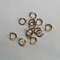 RVS ringetje 5MM goudkleur