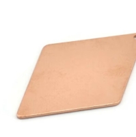 Koperen hanger ruit van 40-26mm