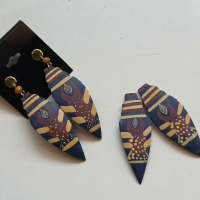 Kokosnoot hangers handmade in Indonesie (set van 2)