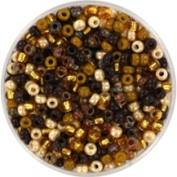 miyuki 8/0 vintage brown mix91 (10gram)