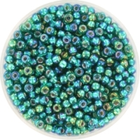 miyuki 8/0 silverlined ab emerald 1017 (10gram)
